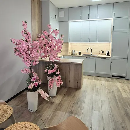 דירה Towarowa Sakura Apartment, Free Parking, Air-conditioning, Self Check-in 24h פוזנן