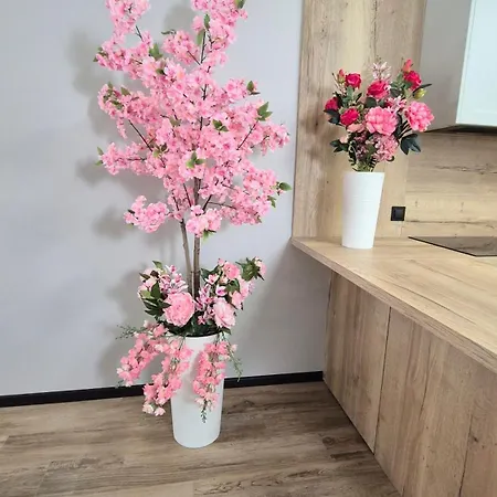 Towarowa Sakura Apartment, Free Parking, Air-conditioning, Self Check-in 24h * פוזנן